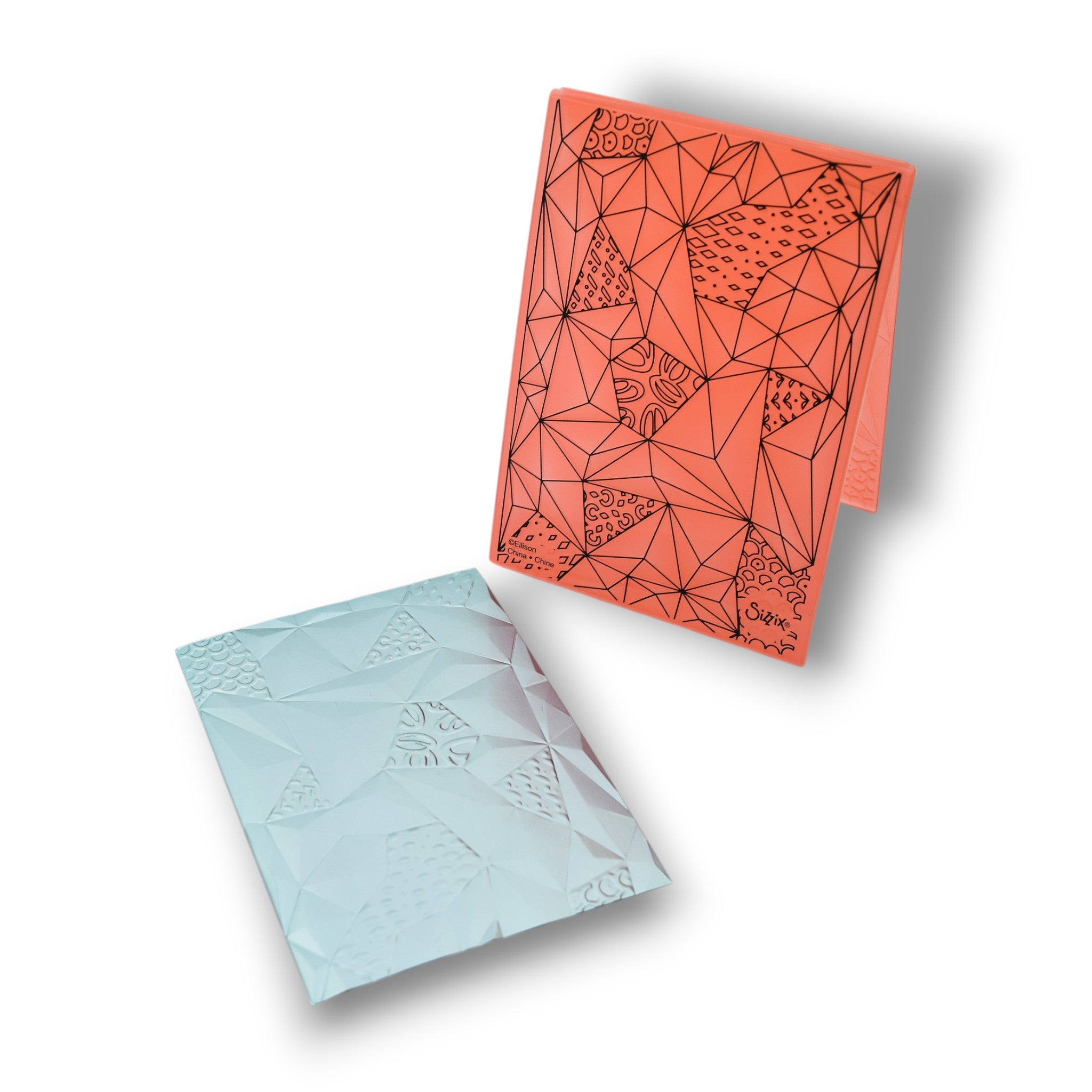 Jumbled Triangles - 3D Embossing Folder